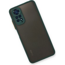 Platin Store Pilatin  Xiaomi Redmi Note 11 Kılıf Montreal Silikon Kapak - Yeşil Zeyd