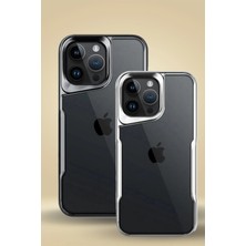 Platin Store Pilatin  iPhone 15 Pro Kılıf Boyi Silikon Kapak - Titan Gri Zeyd