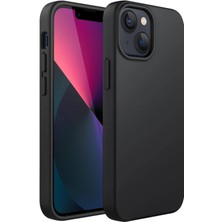 Platin Store Pilatin  iPhone 14 Plus Kılıf First Silikon - Siyah Zeyd