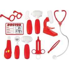 Platin Store Pilatin Çantalı Doktor Seti Kırmızı Zeyd