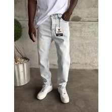 KağanKY Buz Mavi Boyfriend Jean