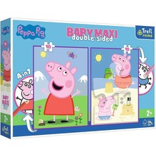 Platin Store Pilatin PUZZLE-43001 Peppa Pig Baby Puzzle 2X10 Zeyd