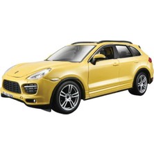 Platin Store Pilatin 1:24 Porsche Cayenne Turbo Plus Sarı Model Araba Zeyd
