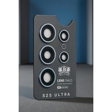 Platin Store Pilatin  Samsung Galaxy S25 Ultra Bilvis Titan Kamera Lens - Lacivert Zeyd