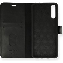 Platin Store Pilatin  Huawei P Smart S Kılıf Trend S Plus Kapaklı Kılıf - Lacivert Zeyd