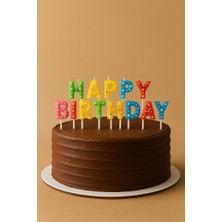 AlaNova Alano Happy Birthday Renkli Mum VA74