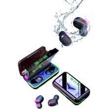 Najmaddin Extra Bass Kablosuz Kulaklık Işıklı Bluetooth Kulaklık Powerbank Özellikli