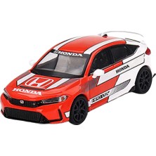 Platin Store Pilatin  Gt 1/64 Honda Civic Type R 2023 Pace Car Red Zeyd