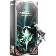 Mast Hyperink 1011 Rl 11RL Long Taper Kartuş Dövme Iğnesi 20 Adet