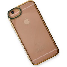 Platin Store Pilatin  iPhone 6 Kılıf Liva Lens Silikon - Yeşil Zeyd