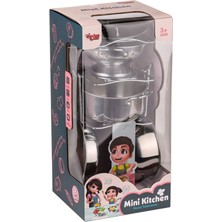 Platin Store Pilatin 683G-2 Çelik Tencere Tava Seti 7 Parça -Vardem Oyuncak Zeyd