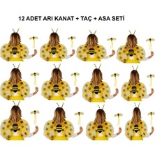 AlaNova Alano Okul Gösterileri Için  Arı Kanadı Seti - Etkinlik Kanatları VA74