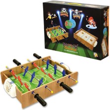 Platin Store Pilatin 412 Ahşap Langırt ve Hokey Oyunu -Akçiçek Oyuncak Zeyd