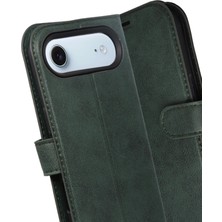 Platin Store Pilatin  Apple iPhone 17 Air Trend S Plus Kapaklı Kılıf - Yeşil Zeyd