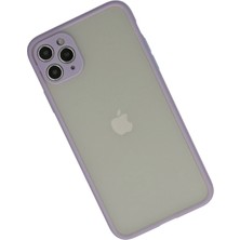 Platin Store Pilatin  iPhone 12 Pro Max Kılıf Montreal Silikon Kapak - Mor Zeyd