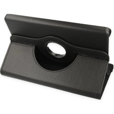 Platin Store Pilatin  Lenovo Tab M8 Kılıf 360 Tablet Deri Kılıf - Siyah Zeyd