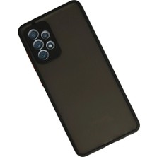 Platin Store Pilatin  Samsung Galaxy A72 Kılıf Montreal Silikon Kapak - Siyah Zeyd
