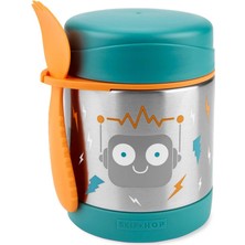 Platin Store Pilatin Zoo Paslanmaz Çelik Termos 325 ml Robot Zeyd