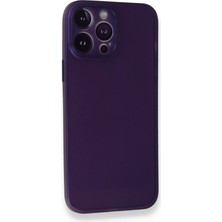 Platin Store Pilatin  iPhone 14 Pro Kılıf Pp Ultra Ince Kapak - Mor Zeyd