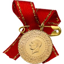 Ziynet Çeyrek Altın Eski Tarihli (Kulplu)