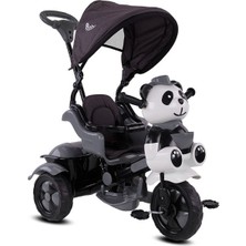 AlaNova Alano 127A Little Panda 3 Tekerli Kontrollü Bisiklet (Pedli) Gri VA74