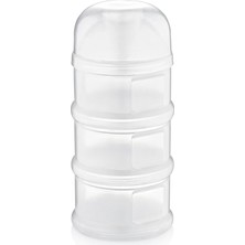 Platin Store Pilatin  katlı Toz Mama Kabı 545 Beyaz Zeyd