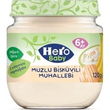 AlaNova Alano Muzlu Bisküvili Muhallebi Kavanoz Mama 120 gr VA74