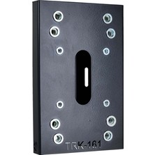 Kamerakutusu TRK-161-DİREK Montaj Flanş 45D - Antrasit