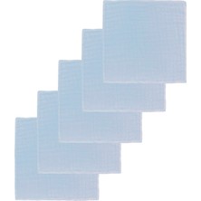 Lilalinda Omuz/ağız Bezi %100 Pamuk Dört Kat Müslin 5'li