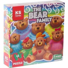 Platin Store Pilatin Prs 32705 The Bear Family Pre School Puzzle -Puzzle Zeyd