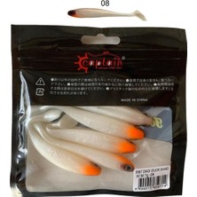 Özbience Dagi Duck Shad 9cm 7gr Silikon Yem, 5'li Paket, Balık Tutkunları Için