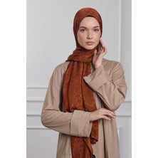 Maq Design Shine Silky Jakarlı Şal