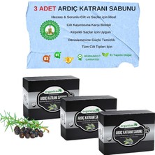 Hepta Collection Doğal Ardıç Katranı Sabunu 140 gr x 3 Adet Tüm Cilt Tipleri Için Antiseptik ve Yenileyici Etkili