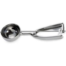 Hepta Collection Epınox Çelik Dondurma Makası - Kurabiye Meyve Sorbe Kepçesi - Makaslı Dondurma Kaşığı - 40 mm