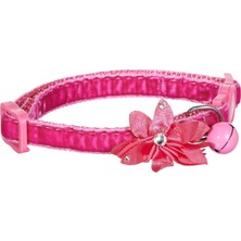 Hepta Collection Çiçekli Kedi Boyun Tasması Pembe