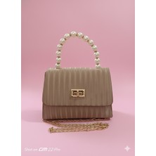 Moda Defne Inci Saplı Kadın El ve Kol Çantası