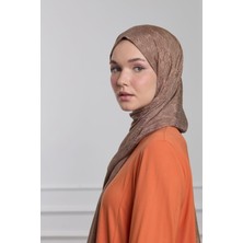 Maq Design Shine Silky Jakarlı Şal