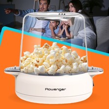 Rowenger ROW-500 Mısır Patlatma Makinesi Yağsız ve Sağlıklı Popcorn 100GR Kapasite