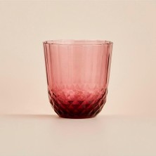 Hepta Collection Bella Maison Colore Kesme Bardak Gül Kurusu (320 Cc)