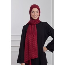 Maq Design Shine Silky Jakarlı Şal