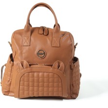 Guven Kitty Deri Anne Bebek Bakım Sırt Çantası 7271 Taba 5569854