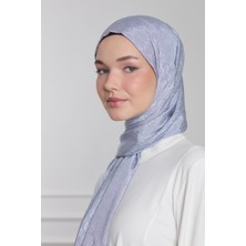 Maq Design Shine Silky Jakarlı Şal