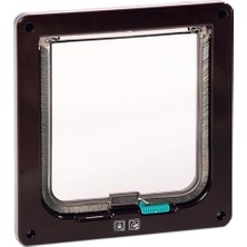 Hepta Collection 2 Yön Kilitli Kedi Kapısı 19.2X20 Cm, Kahverengi