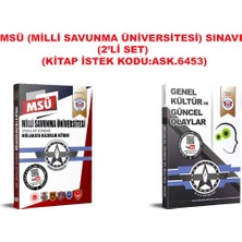 Askeri Sınav Kitapları Msü Hazırlık Kitapları (2'li Set)