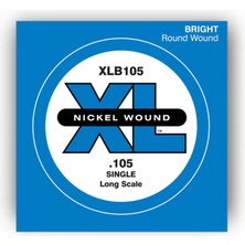 Delixa D'addario XLB105 Einzelsaite (Größe: Xl) Nickel Wound 105 Long Scale