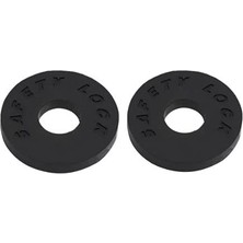 Delixa Raymond Joes RJ2503-BK Strap Locks 2 Adet - Gitar Askısı Kiliti Guitar Lock Straplock Siyah
