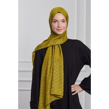 Maq Design Shine Silky Jakarlı Şal