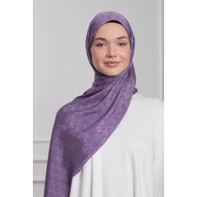Maq Design Shine Silky Jakarlı Şal
