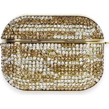 Platin Store Pilatin  Airpods Pro 2 (2.nesil) Klor Taşlı Kılıf - Desen 6 Zeyd