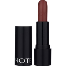 Hepta Collection Note Deep Impact Lipstick 07 Warm Chocolatte Kremsi Dokulu Yarı Parlak Ruj, Kahverengi